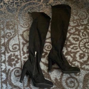 Sam Edelman Over the Knee Faux Suede boots